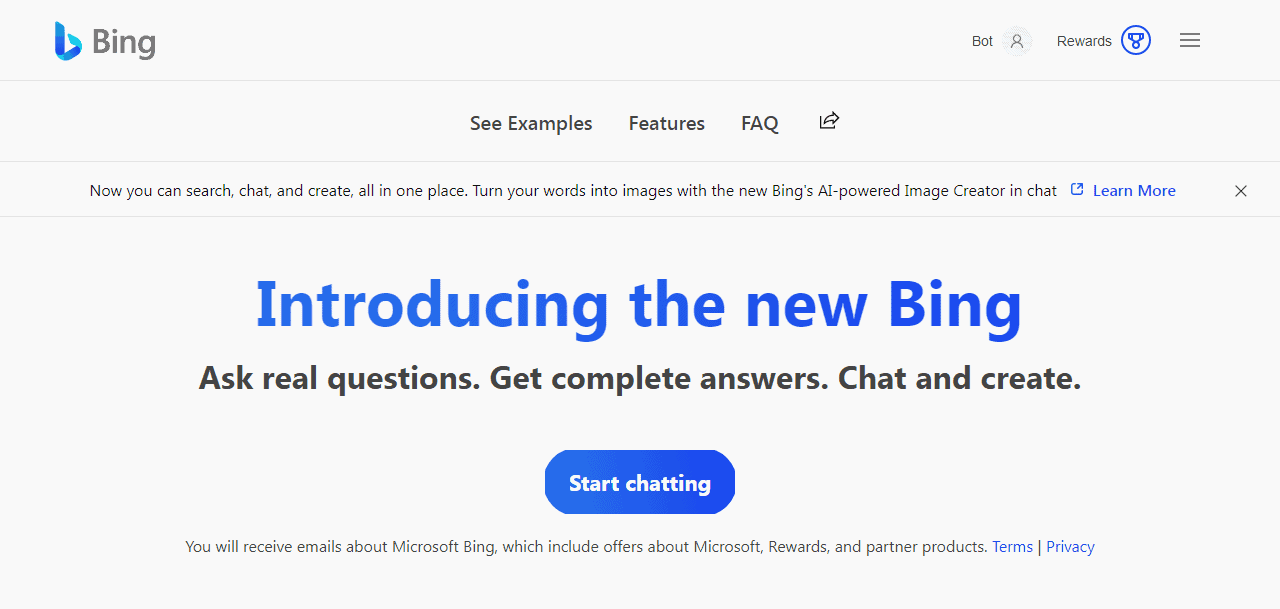 Bing AI Chat