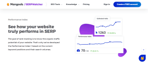 Mangools SERP watcher SEO Tools