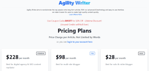 Agilitywriter ai