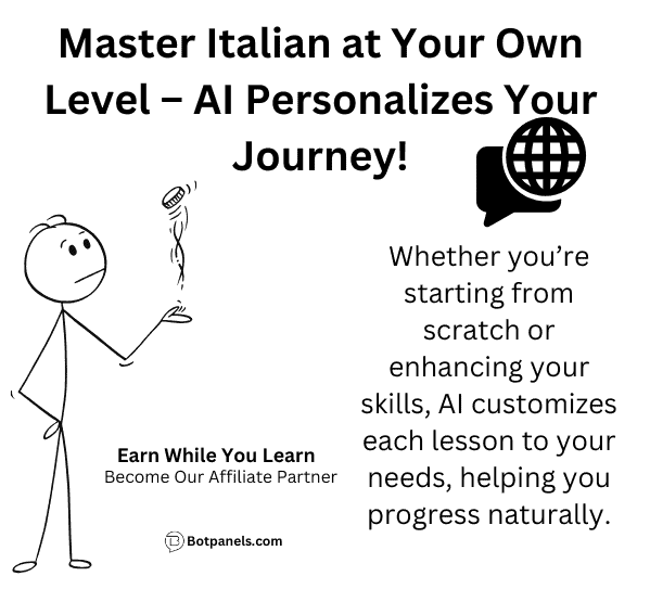 Learn Italian with AI