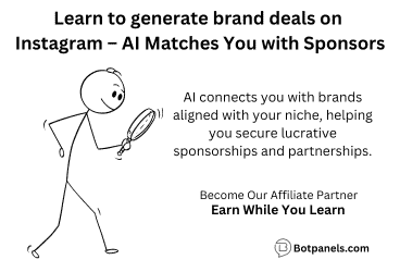 Get sponsors on Instagram with AI