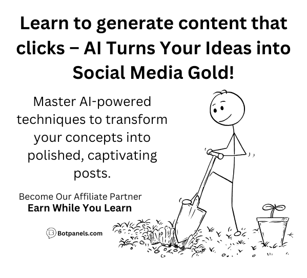 AI generated social media content