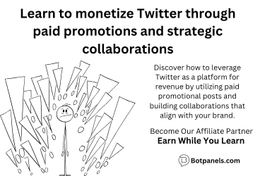 Learn to monetize twitter