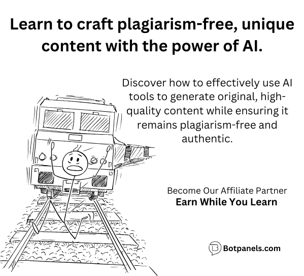 Plagiarism free AI content