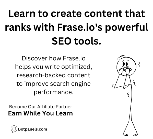 SEO content writing with Frase