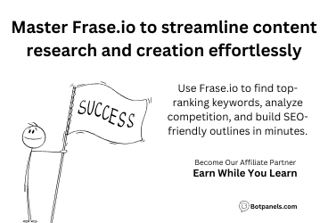 content research and writing using Frase