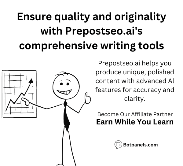 Original content writing with Prepostseo AI