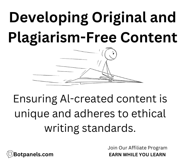 Plagiarism free content