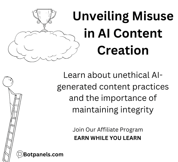 misuse ai content