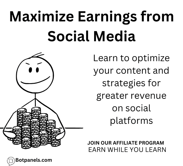 maximize earning from social media