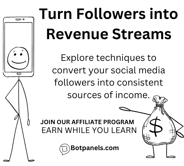 Turn followers into revenue stream