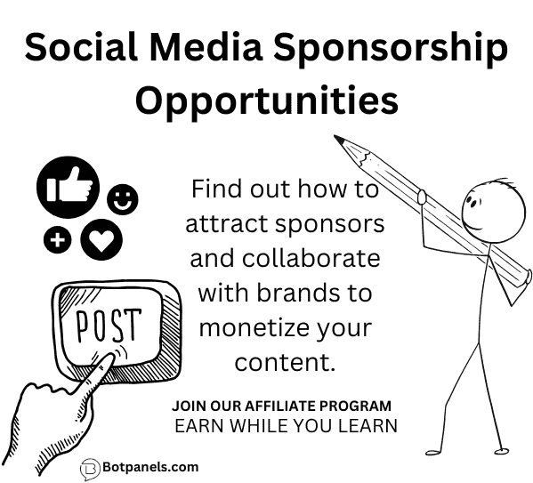 social media sponsorship