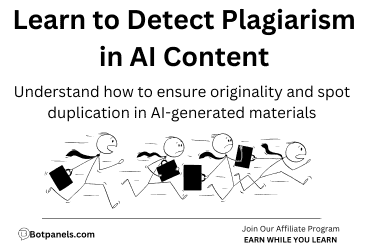 Detect plagiarism in AI content