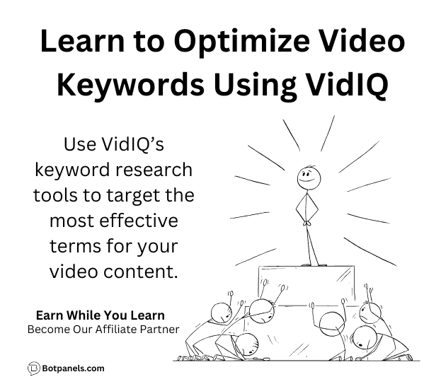 Optimize Video Keywords using vidIQ