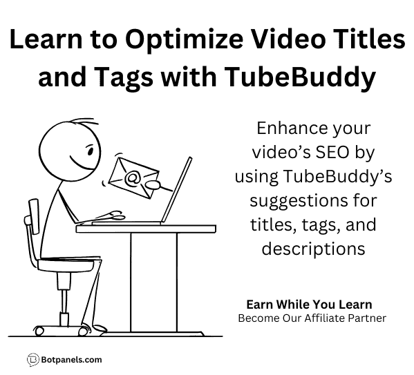 Optimize video title tags using tubebuddy