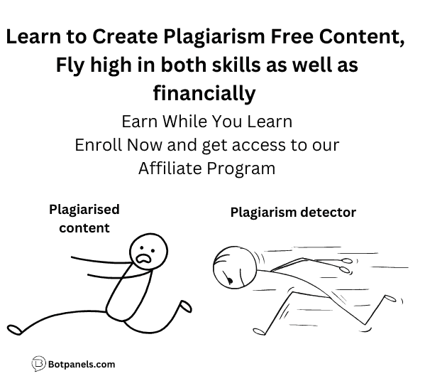 Learn to create plagiarism free content